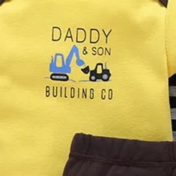 Boy's Fall  Construction 3 piece set - Picture 2 of 3